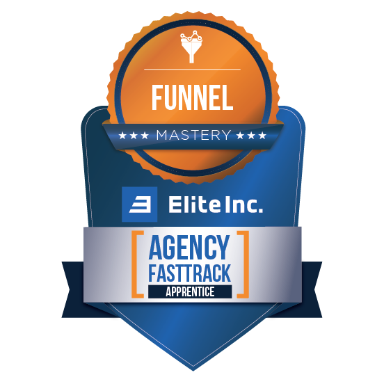 Sales Funnel & Landing Page DevelopmentCompetency Badge By Elite Inc.s Agency Fastrack Apprentice Business Incubator