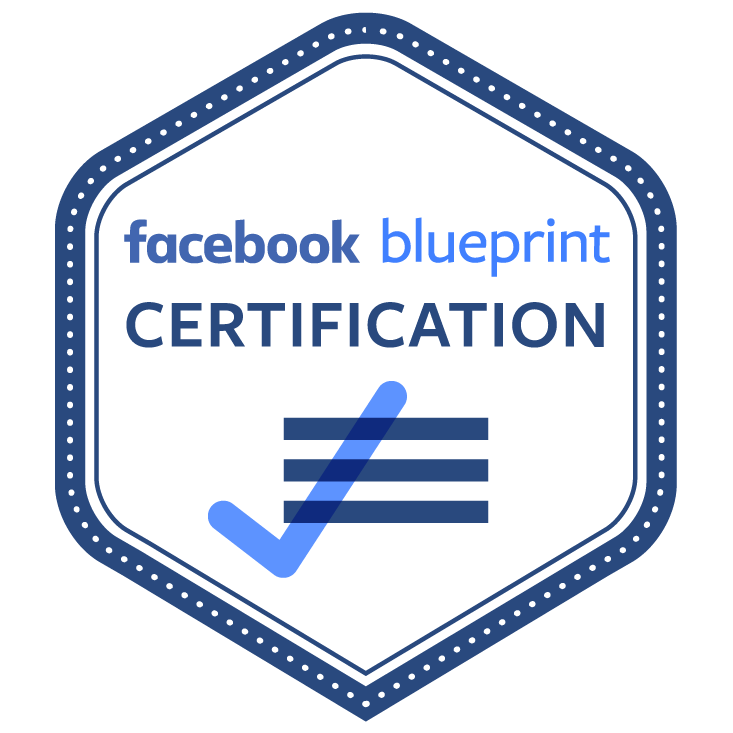 Facebook Advertising blueprint Certification Badge